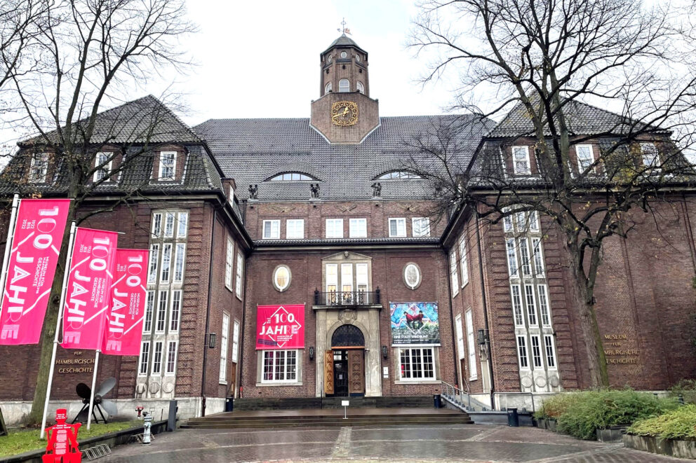 Aussenaufnahme Museum für Hamburgische Geschichte, Dezember 2022, Foto Jan Lorenzen