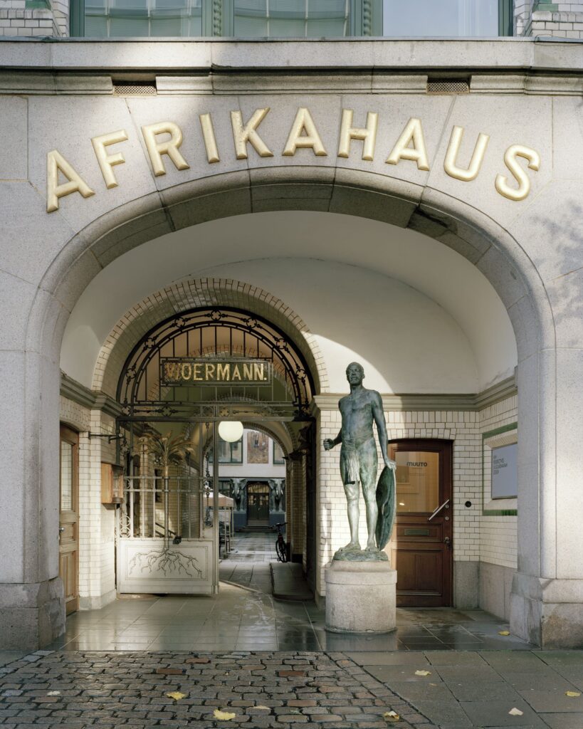 Afrikahaus, Große Reichenstrasse 27, Kontorhaus von Handelsgesellschaft und Reederei Woermann.