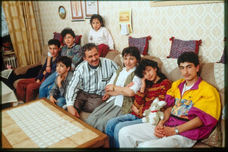Die Familie von Hasan Hüseyin Gül zu Hause, Hamburg
